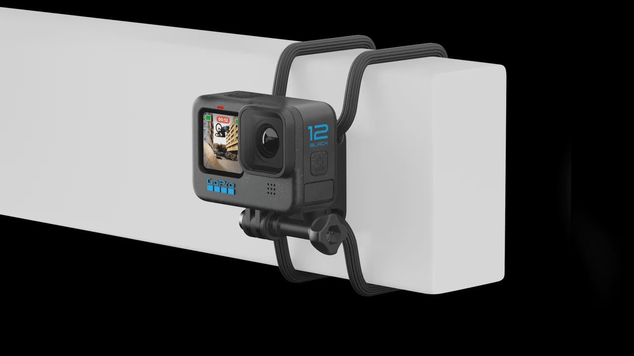Gopro Flexible Grip Mount (Featuring Gear Ties)