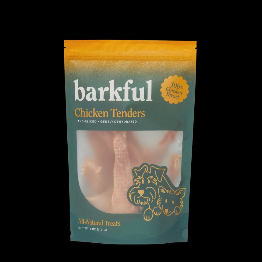 Barkful- 4 oz Chicken Tender Dog Treats