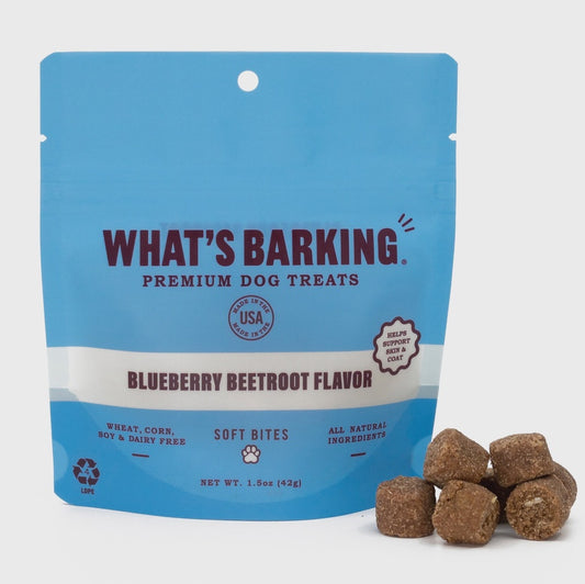 Blueberry Beetroot Dog Treats, 1.5oz