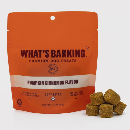 Pumpkin Cinnamon Dog Treats, 1.5oz