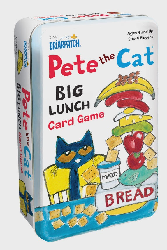 Pete The Cat Big Lunch Card Game Tin
