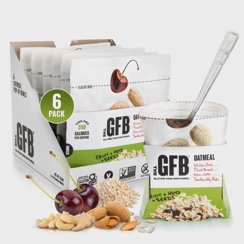 The GFB: Fruit, Nuts & Seeds Protein Oatmeal Pop-Up Cup