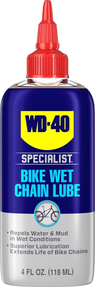 WD-40 Specialist Bike Wet Chain Lube, 4 oz