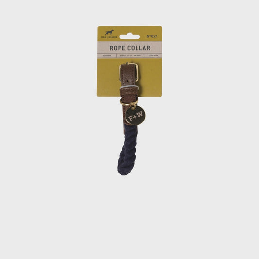 Small Dog Collar - Navy