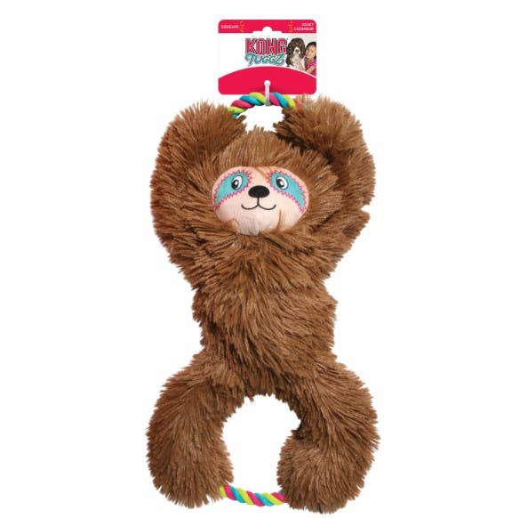 KONG® Tuggz Sloth Dog Tug Toy XL