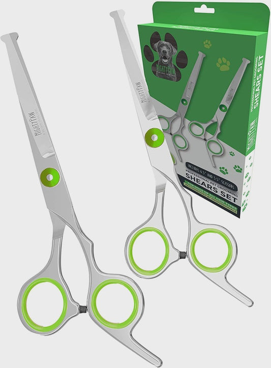 Professional Dog Grooming Shears (2 Pack)