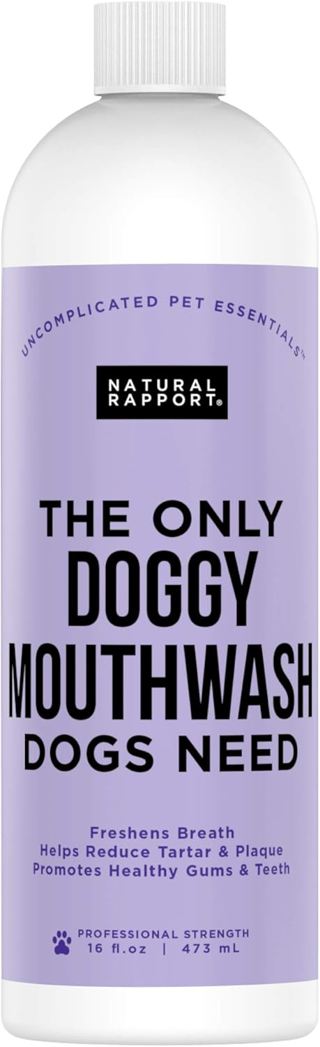 The Only Doggy Mouthwash Dogs Need