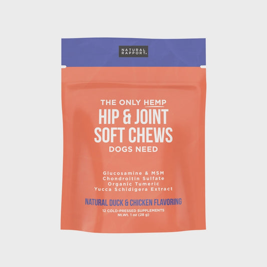 The Only Hemp Hip & Joint Soft Chews Dogs Need