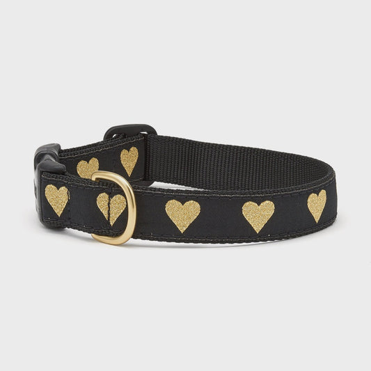 Heart Of Gold Dog Collar