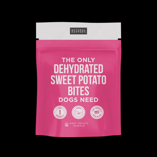 The Only Dehydrated Sweet Potato Bites Dogs Need