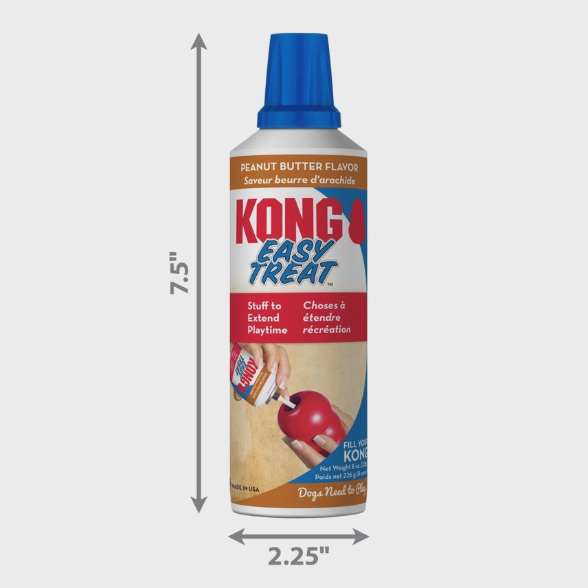 Kong Easy Treat Paste Dog Treat Peanut Butter