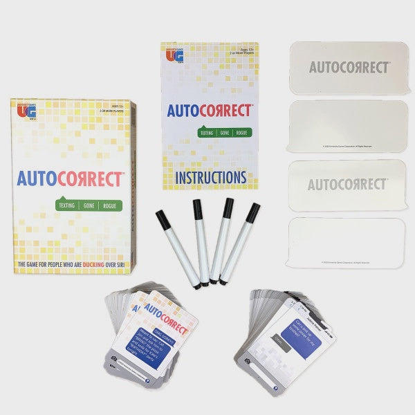 Autocorrect Card Game