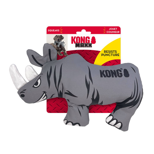 KONG® Maxx Rhino Dog Fetch Toy Large
