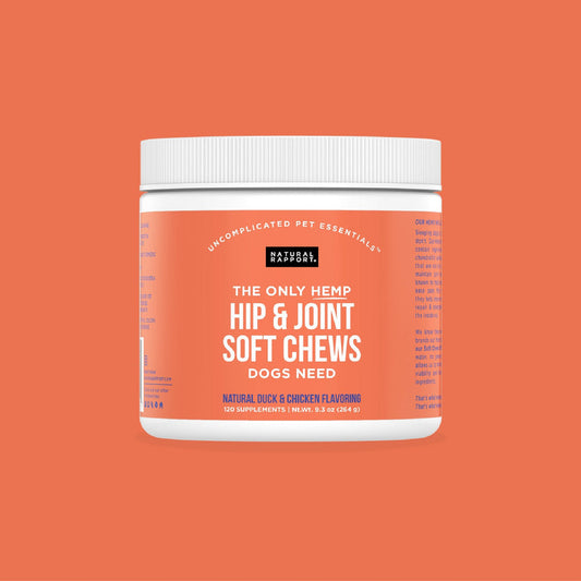 The Only Hemp Hip & Joint Soft Chews Dogs Need