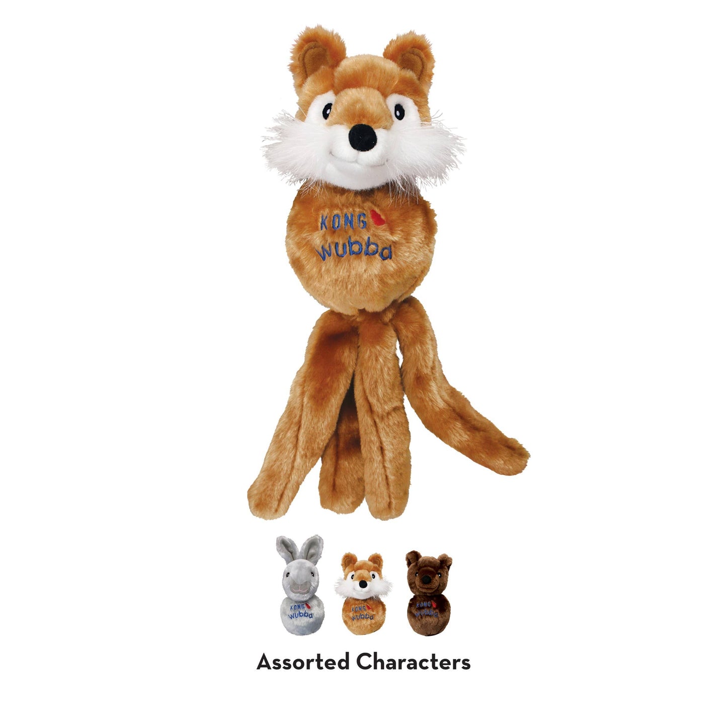 KONG® Wubba Friends Dog Tug Toy Assorted Small