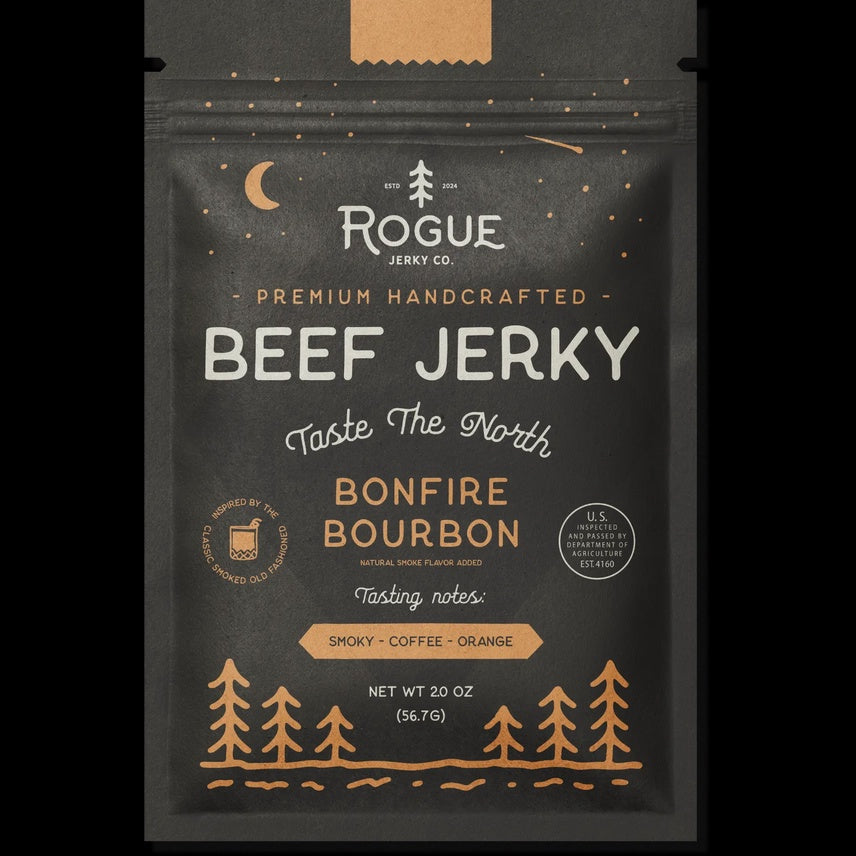 Bonfire Bourbon Beef Jerky