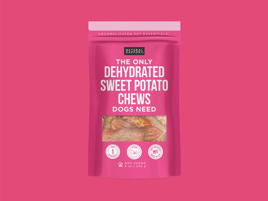 The Only Dehydrated Sweet Potato Bites Dogs Need