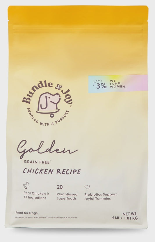 Golden Chicken Superfood Dog Food 4Lb