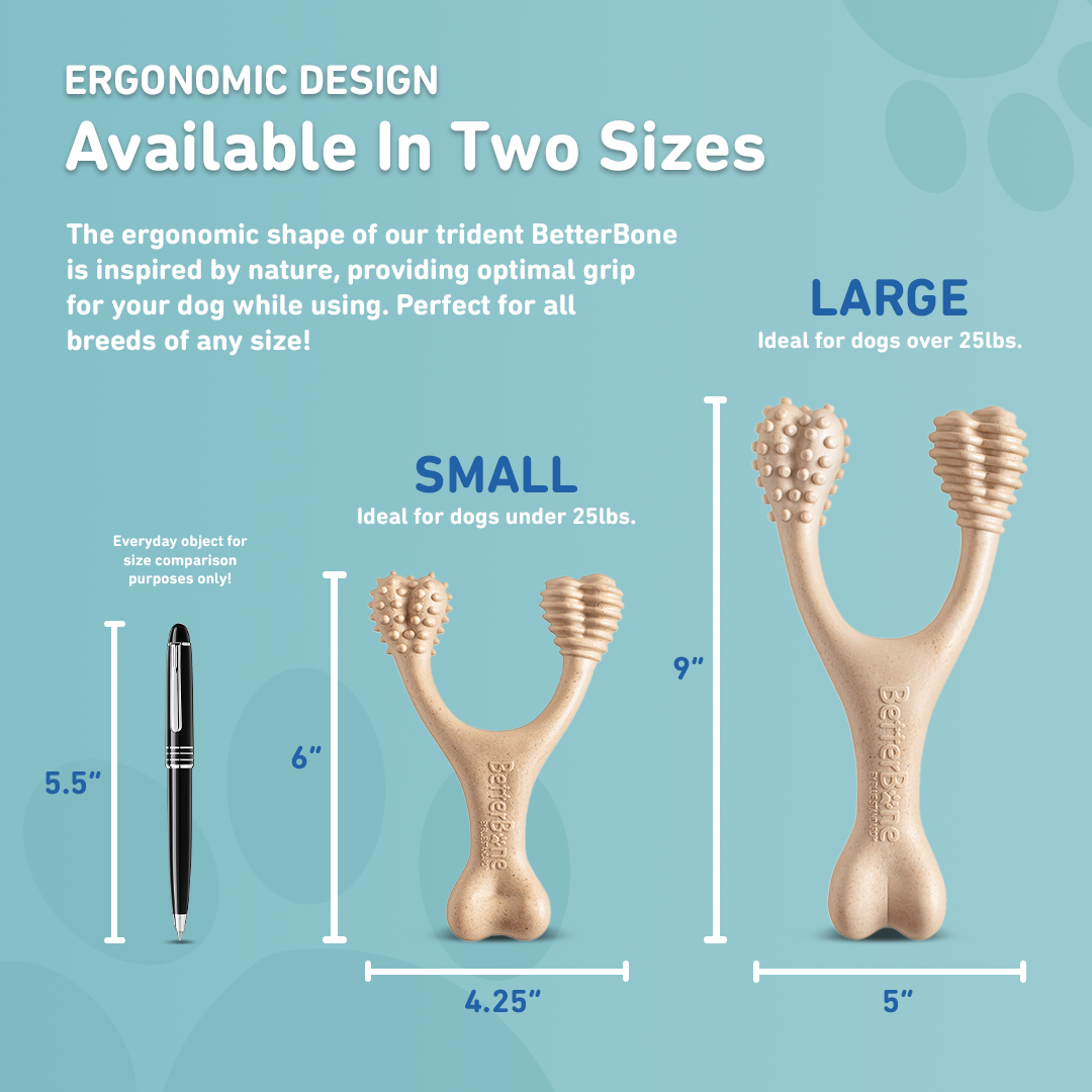 BetterBone Natural Dog Chews - BetterBone SOFT- All-Natural, Safer on Teeth, Sustainable