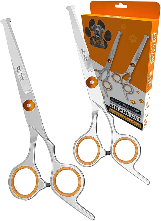 Professional Dog Grooming Shears (2 Pack)