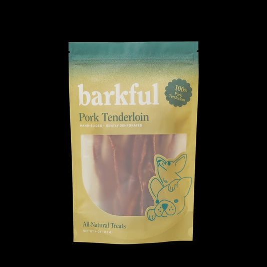 Barkful-4 oz Pork Tenderloin Dog Treats