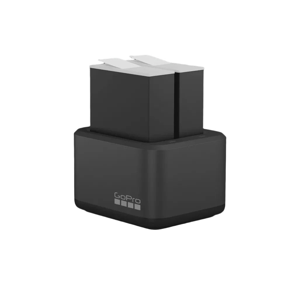 Gopro Dual Battery Charger + 2 Enduro