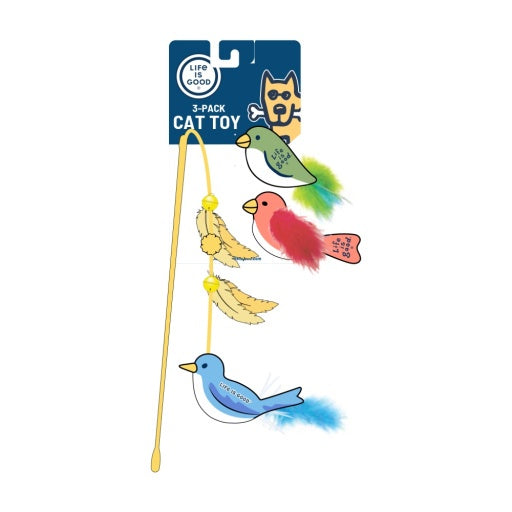 Bird Teaser Wand Cat Toy