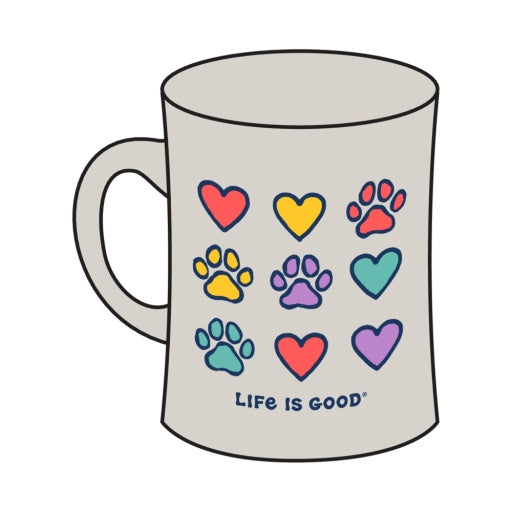 Hearts & Paws Diner Mug