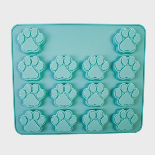 Paw Print 3 In 1 Silicone Baking Treat Tray