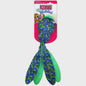 Kong Wubba Finz Blue Dog Toy