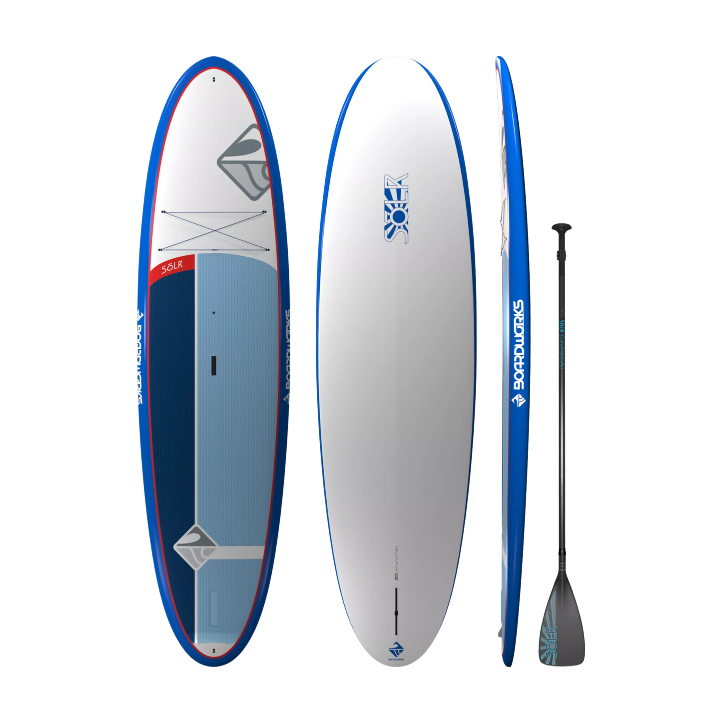 Solr 10'6" All-Around Paddle Board With Paddle