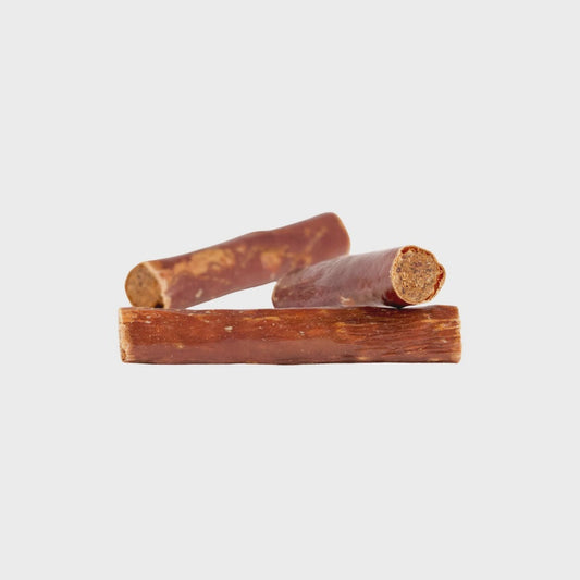 All-Natural Beef Stuffed Gullet Dog Treats 6"