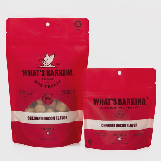 Cheddar Bacon Dog Treats, 1.5oz Case