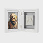 Pawprints Keepsake Photo Frame & Clay Impression Kit