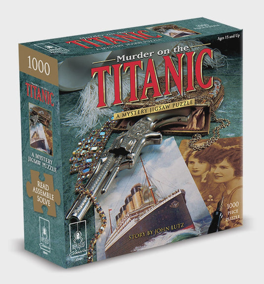 Murder On The Titanic-Classic Mystery Jigsaw Puzzle