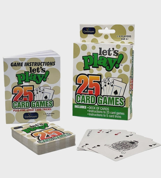 Lets Play 25 Games Cards