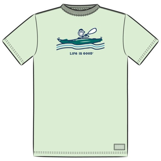 Mens Kayak Jake Short Sleeve Crusher Te