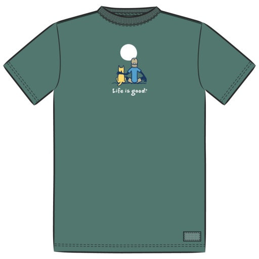 Mens Jake And Rocket Moon  Crusher Tee