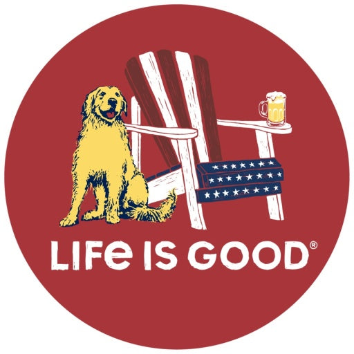 American Adirondack Beer 4" Circle Stick
