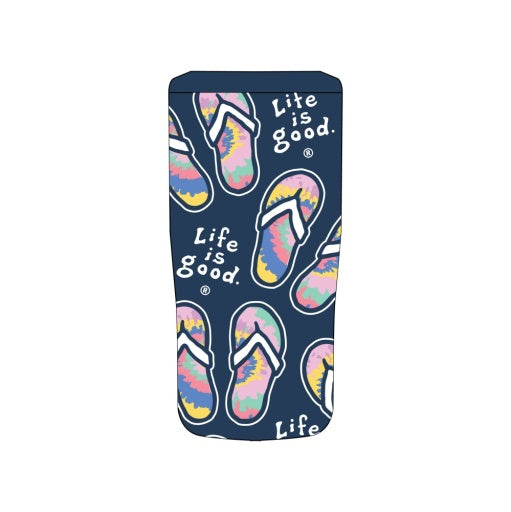 Vintage Tie Dye Flip Flops 4-In-1 Stainl