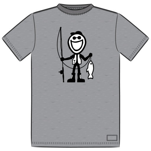 Mens Jake Fish  Crusher Tee